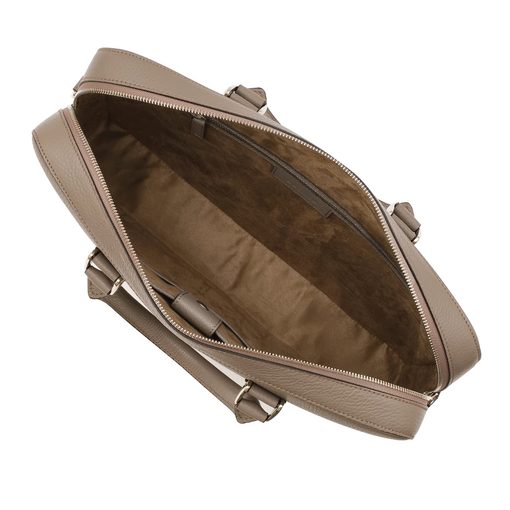 Slim briefcase Adri, leather