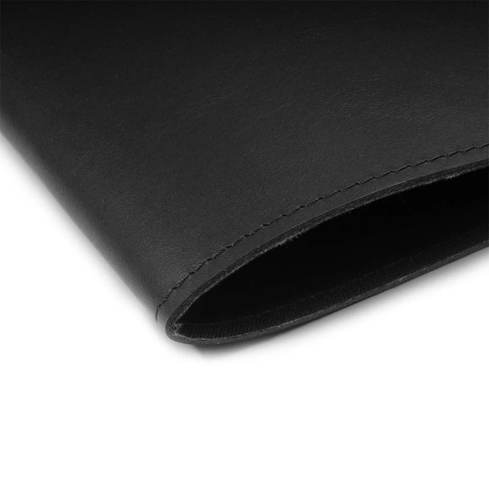 leder_buchhuelle_fuer_din_a5_buecher_glattleder_2 Book cover for DIN A5 books, smooth leather, black