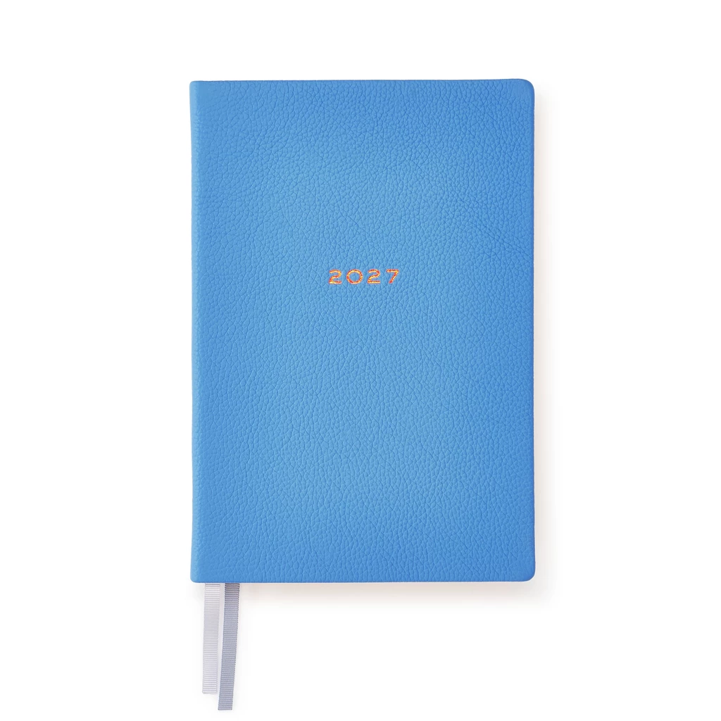 Daily Planner 2027 Racing Blue