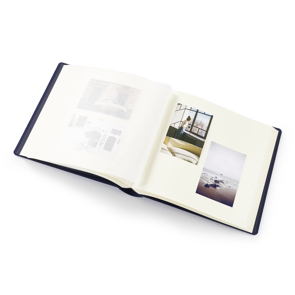 Photo Album 80 Pages Linen Champagne