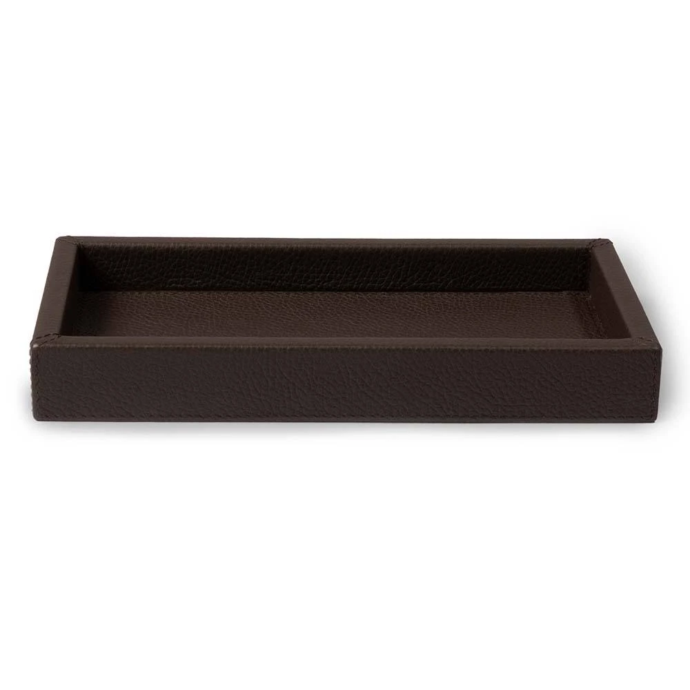 ledertablett_hirsch_240x120_cm_10 Leather tray, deer leather, 24 x 12 cm, dark green