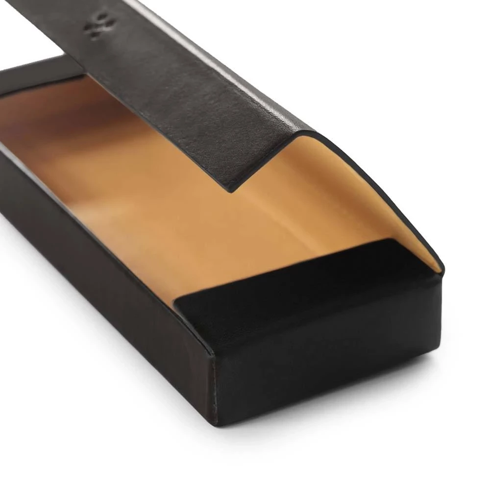 LEGENDÄR ETWEE Case, leather,  long, black
