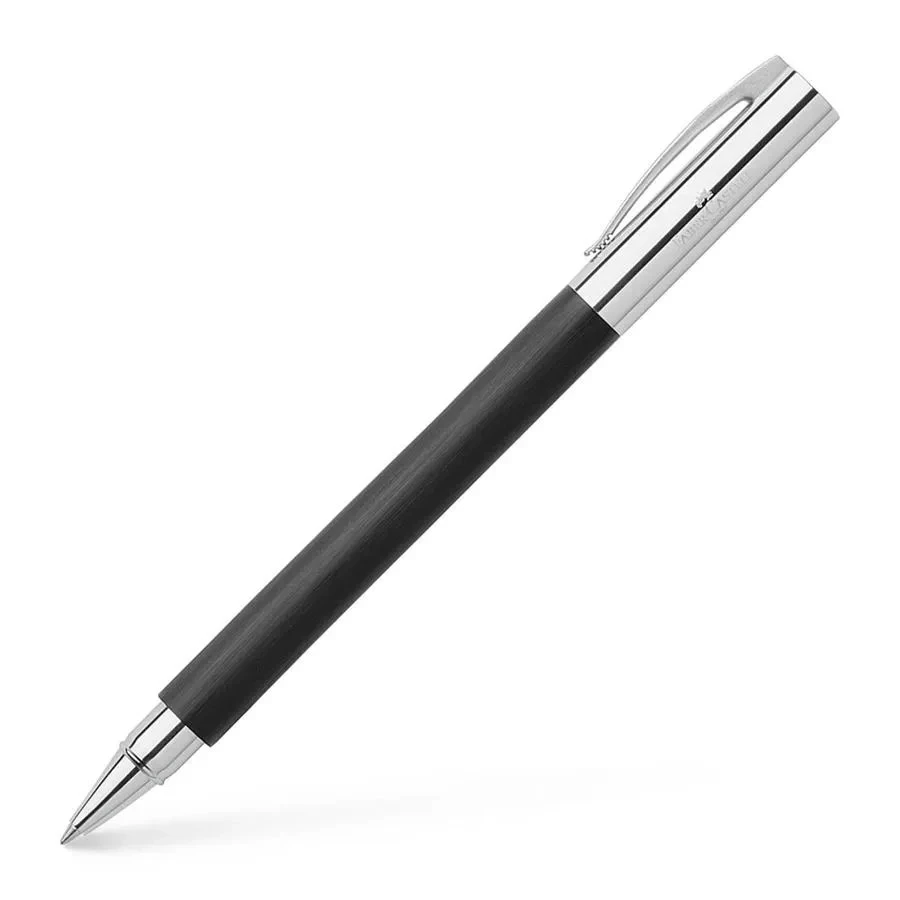 Faber-Castell Ambition Rollerball Pen, resin, black