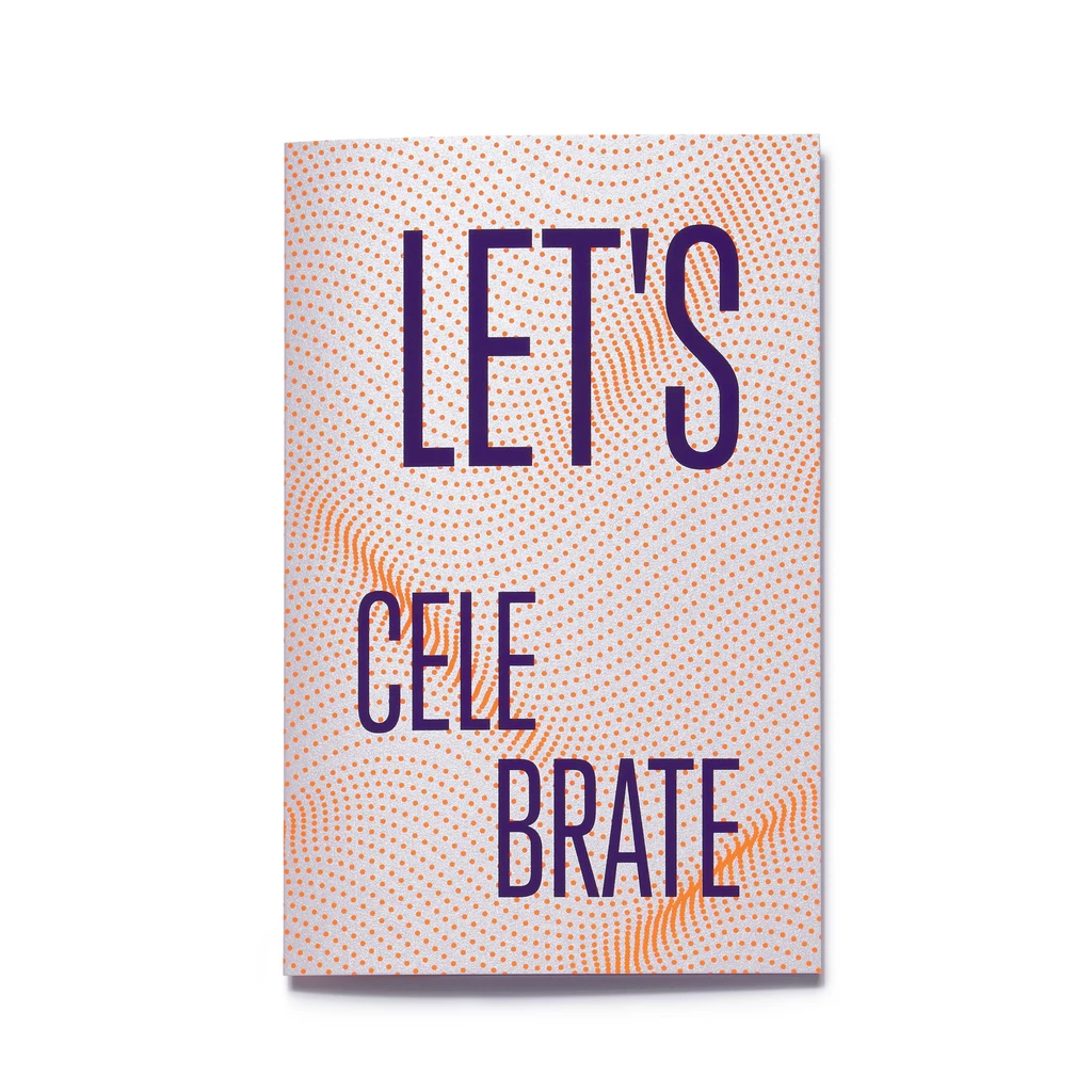 Greeting Card "Let's celebrate" Dots	 
