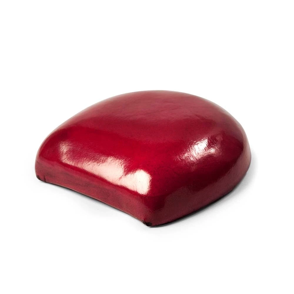 Coin Tray Change Wallet, leather, horseshoe, red