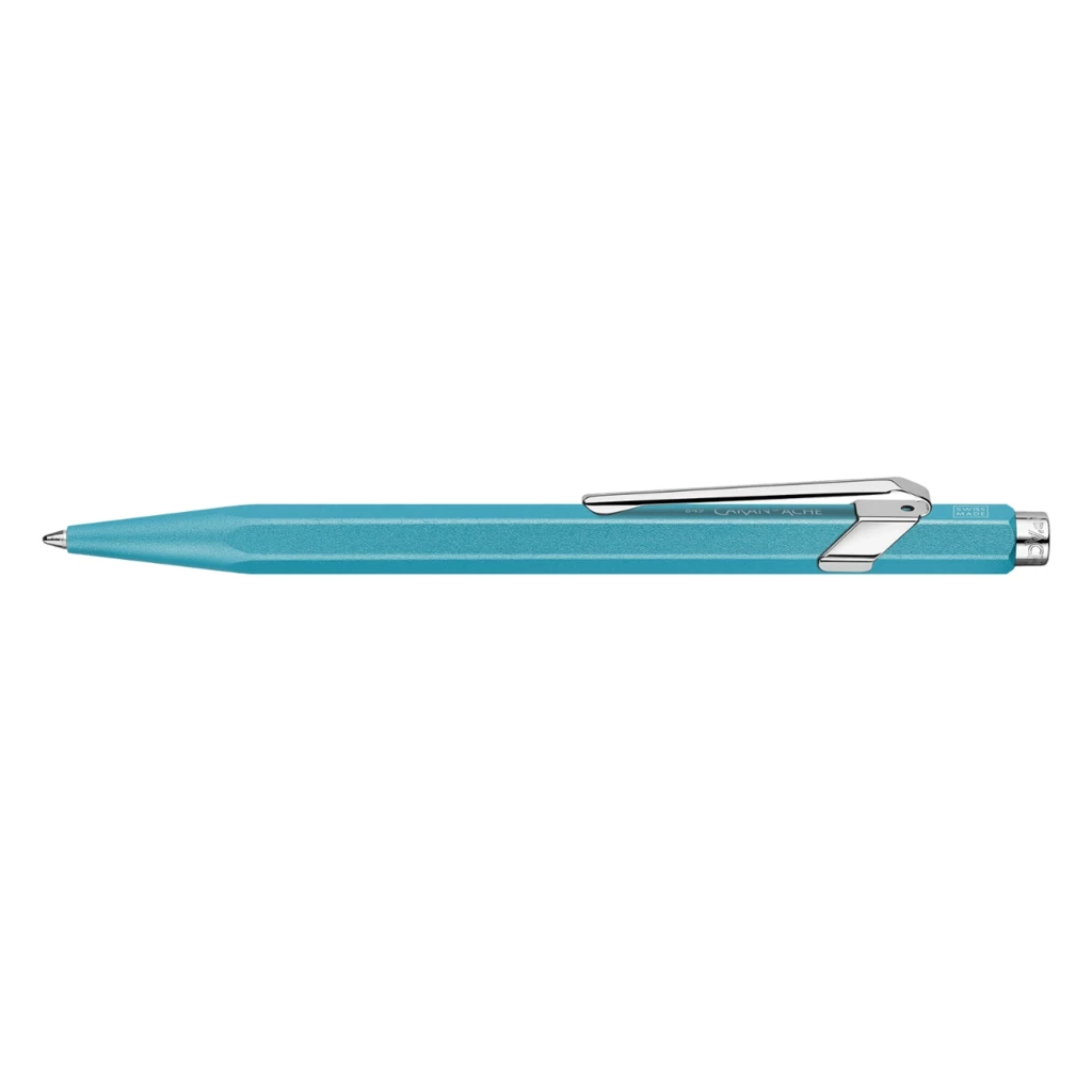 Caran d'Ache 849 Colormat-X Ballpoint Pen, turquoise
