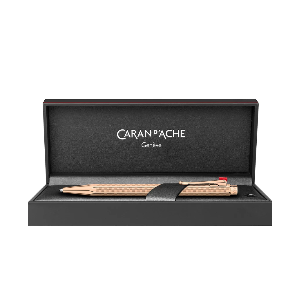 Caran d'Ache - Ecridor Damier - Kugelschreiber - Roségold