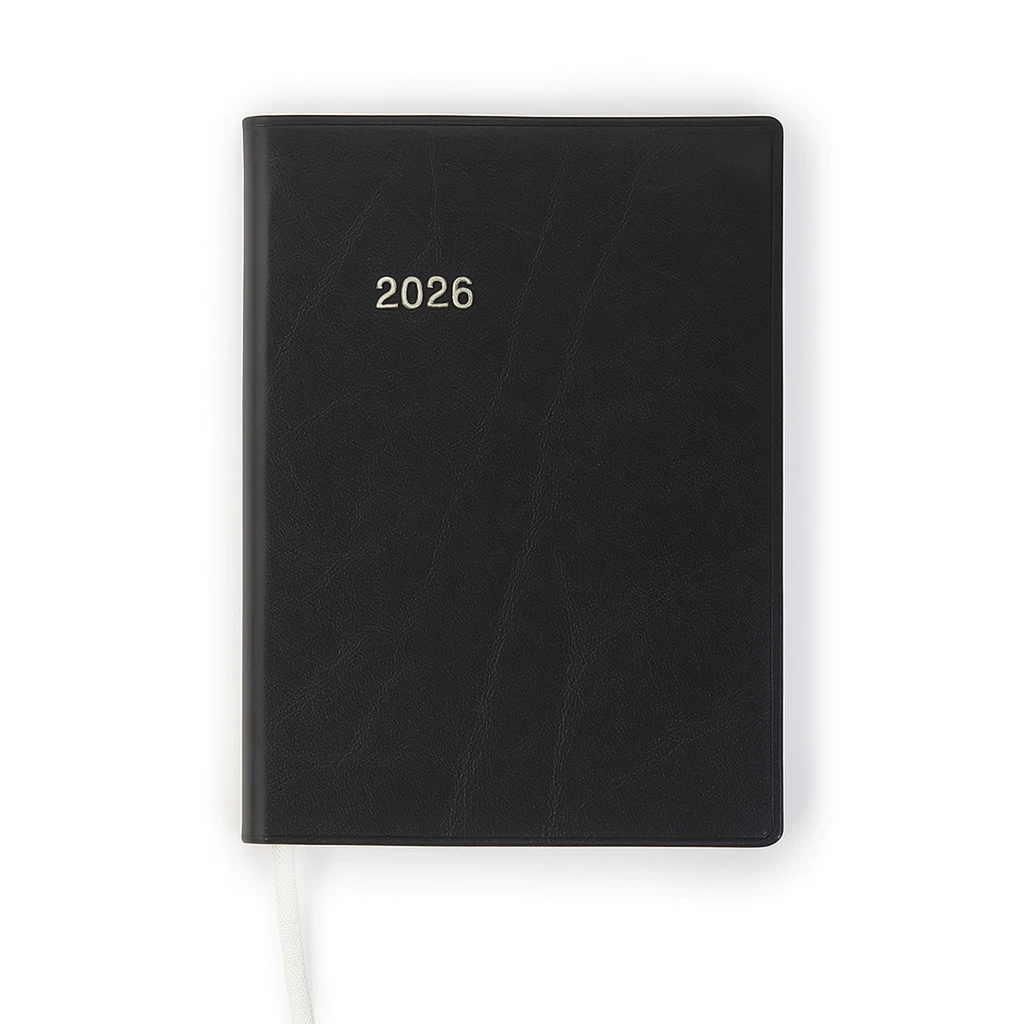 Edition C weekly calendar 2026 Verona black Luxury Gold