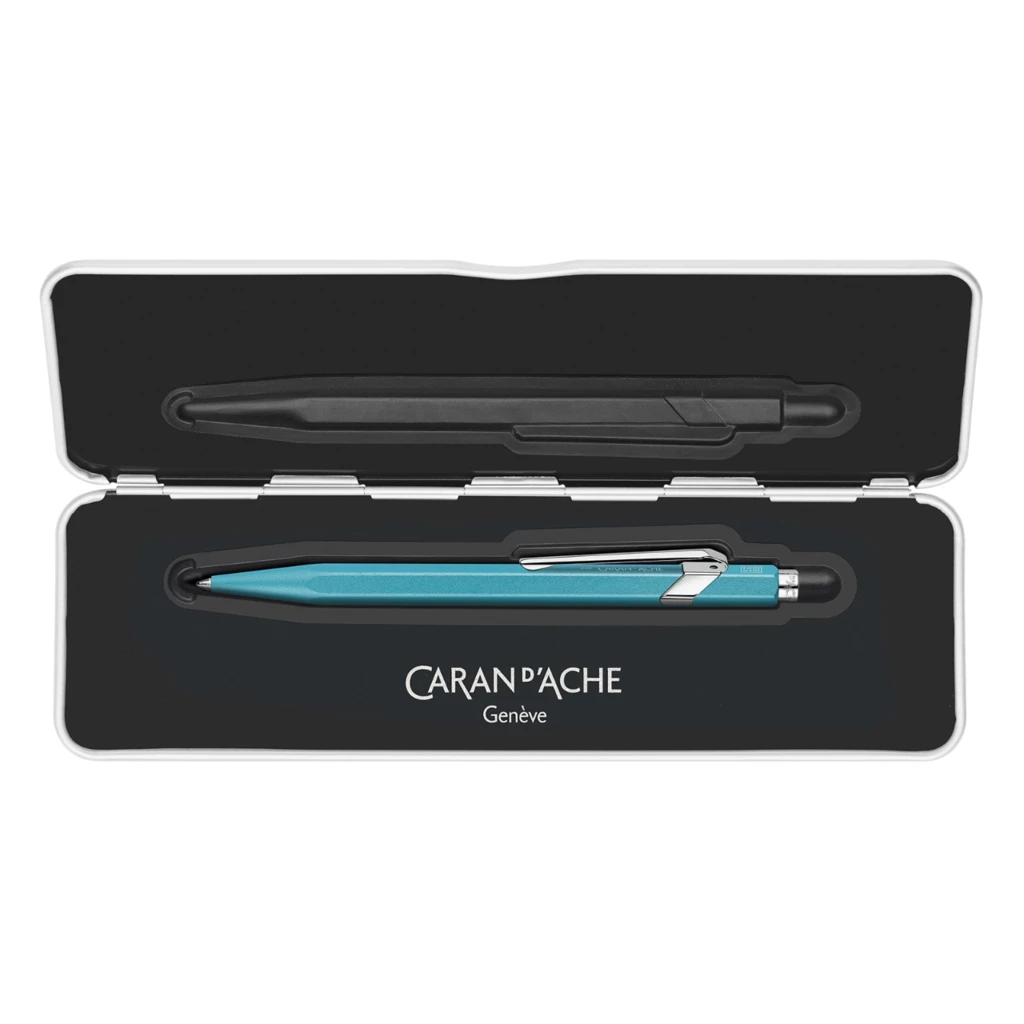 Caran d'Ache 849 Colormat-X Ballpoint Pen, turquoise