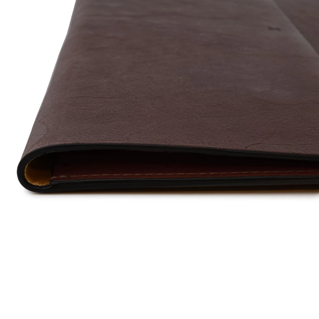 LEGENDÄR SLYMM Briefcase, leather, dark brown