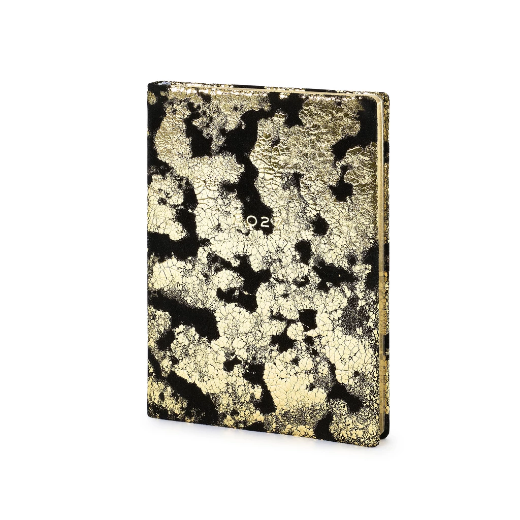 Weekly Planner Notes 2027 Black Gold