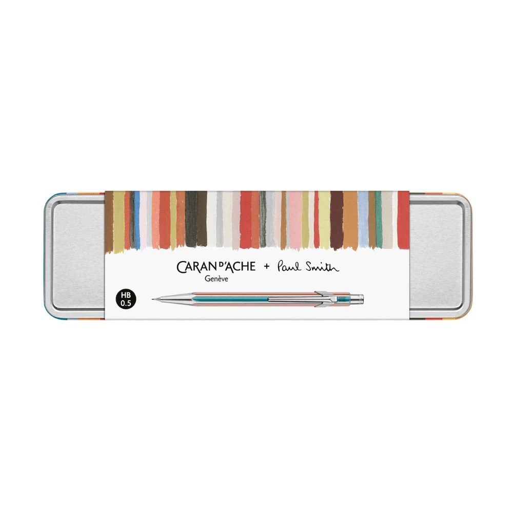 Caran d'Ache - 849 - Druckbleistift 0.5mm - Paul Smith - silver
