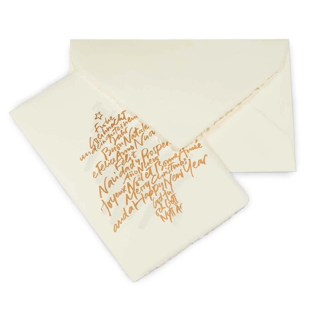 weihnachtskarte_schreibbaum_weissgold_buetten_2 Christmas card tree with writing white/gold laid paper