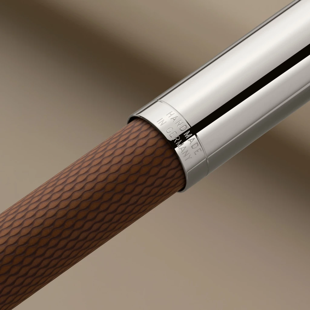Graf von Faber-Castell Guilloche Cognac Rollerball