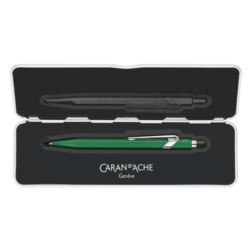 Caran d'Ache 849 Colormat-X Ballpoint Pen, green