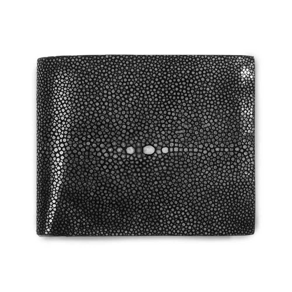 Wallet with Coin Pocket, stingray leather