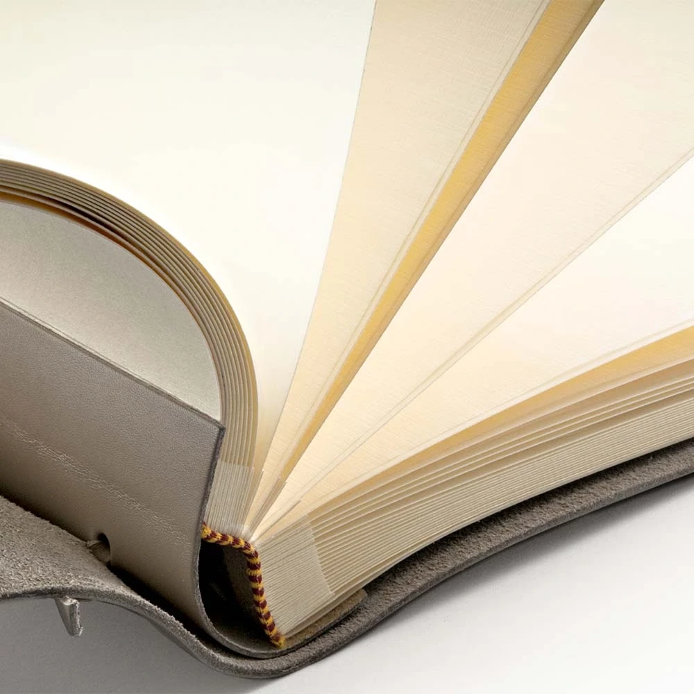Photo Album, 30 pages, leather, 23x30 cm, taupe