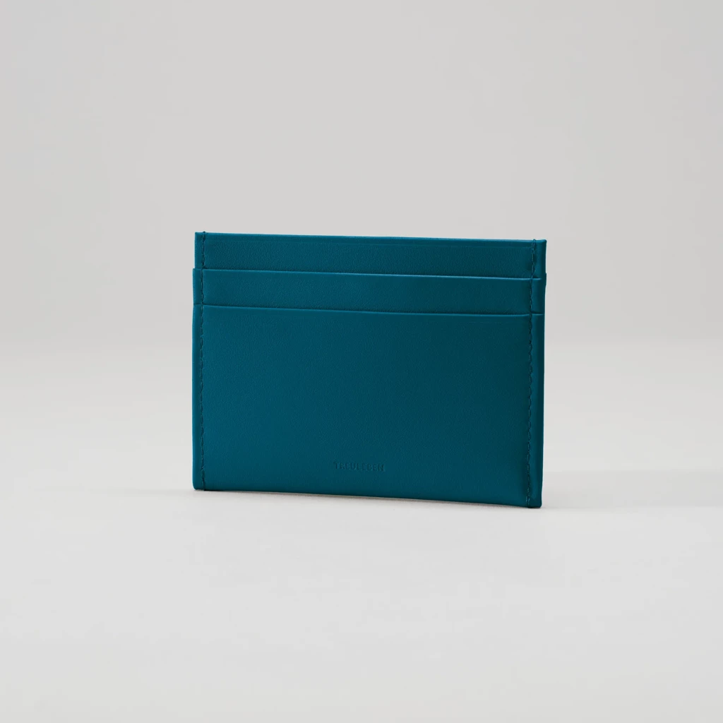 Credit Card Caddy Petrol Green