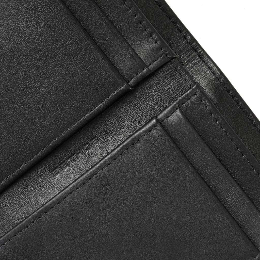 Bethge - Wallet Adri - Women - Leather - Zip - black