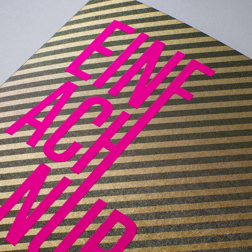 Greeting Card "Einfach nur so" Lines