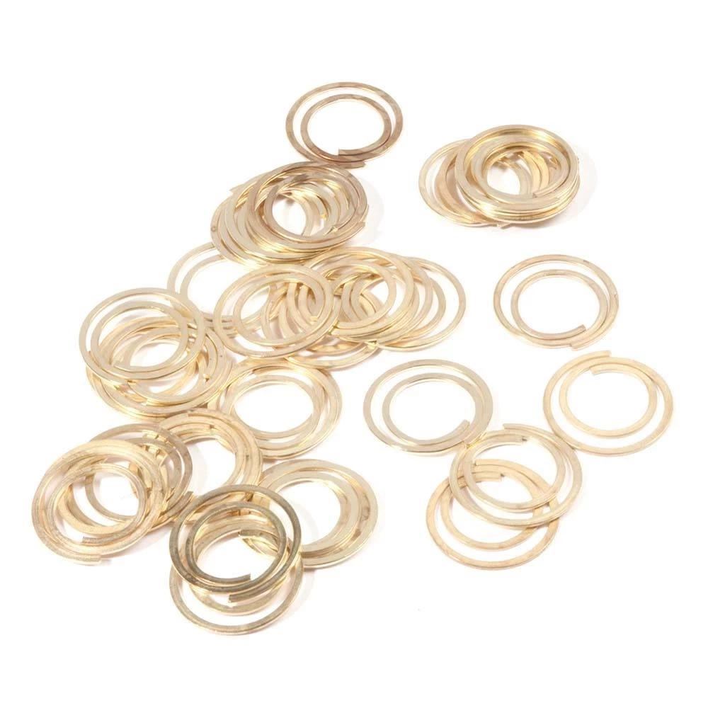 100 Moonclips, brass
