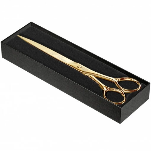 El Casco Scissors M772, gold-plated, 23 cm