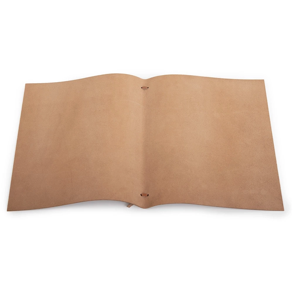 Presentation Folder Sottomano, leather, small, tan