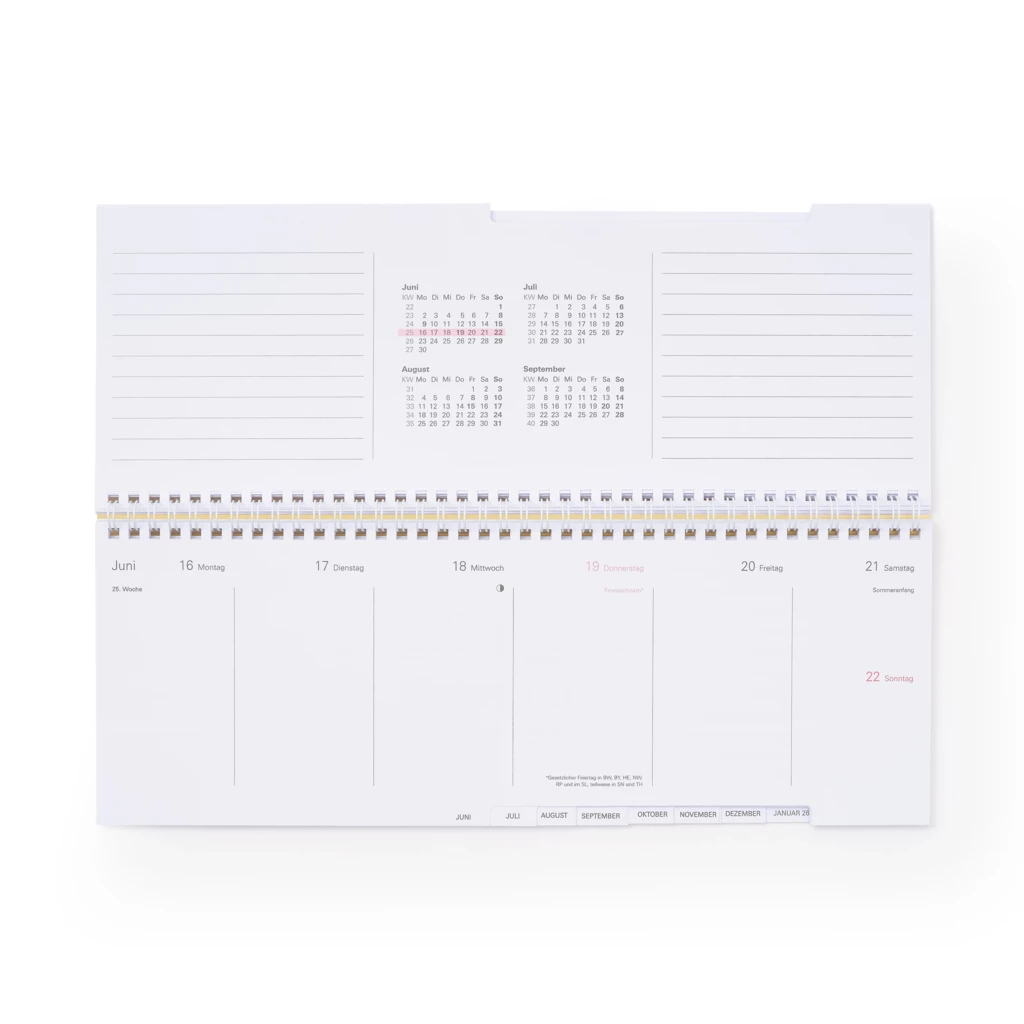 Disponent Calendar 2026