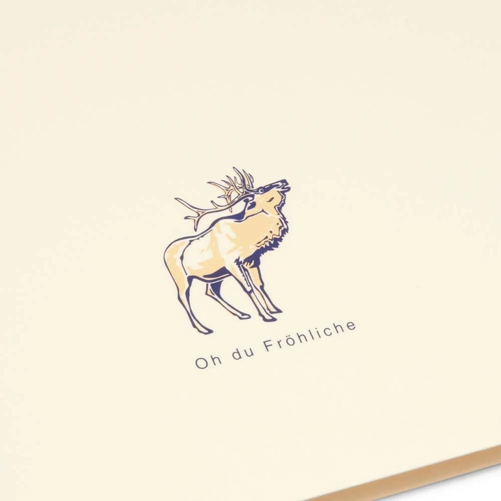 Christmas card Erwin Oh du Fröhliche