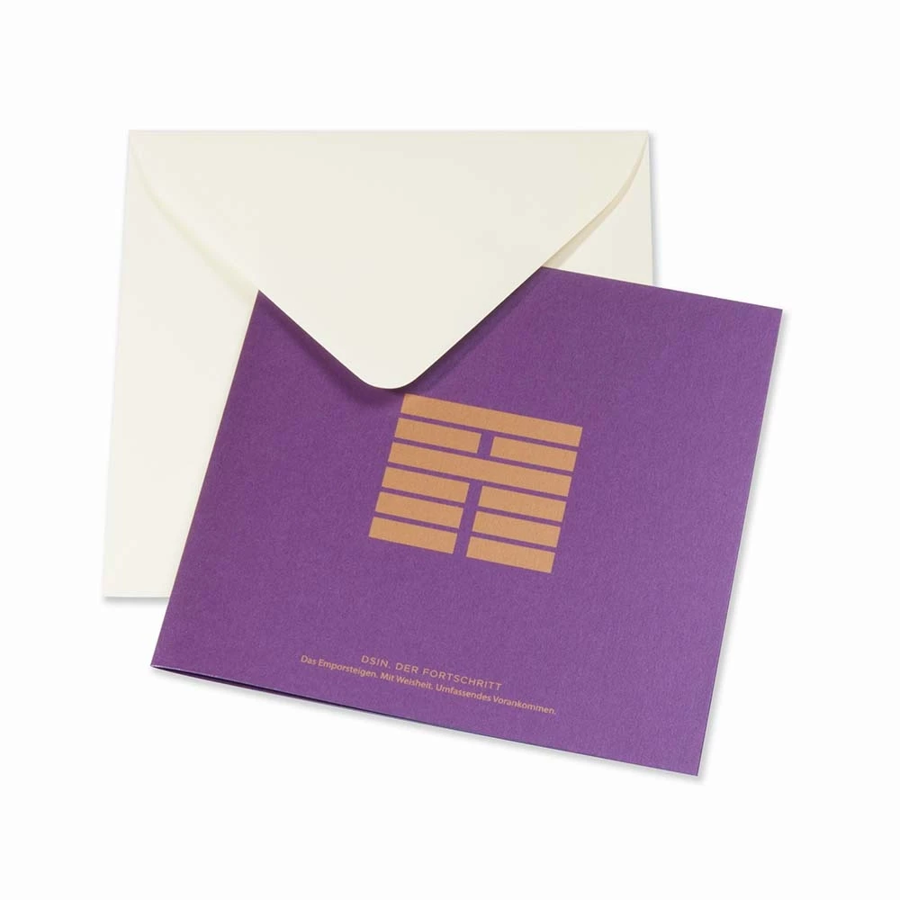 Greeting card I GING DSIN.