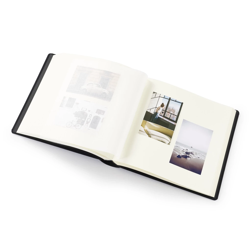 Photo Album 80 Pages Linen Champagne