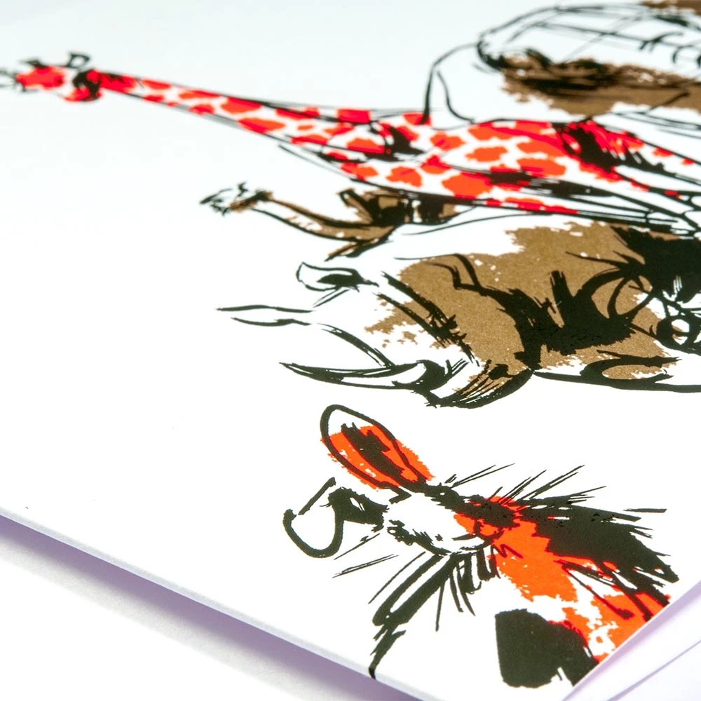 Greeting card coming home