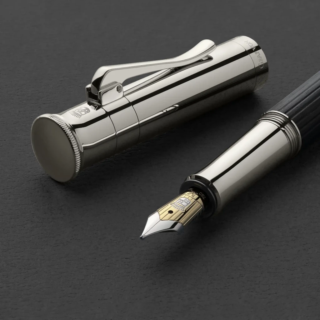 Graf von Faber-Castell Classic Fountain Pen, ebony, nib M