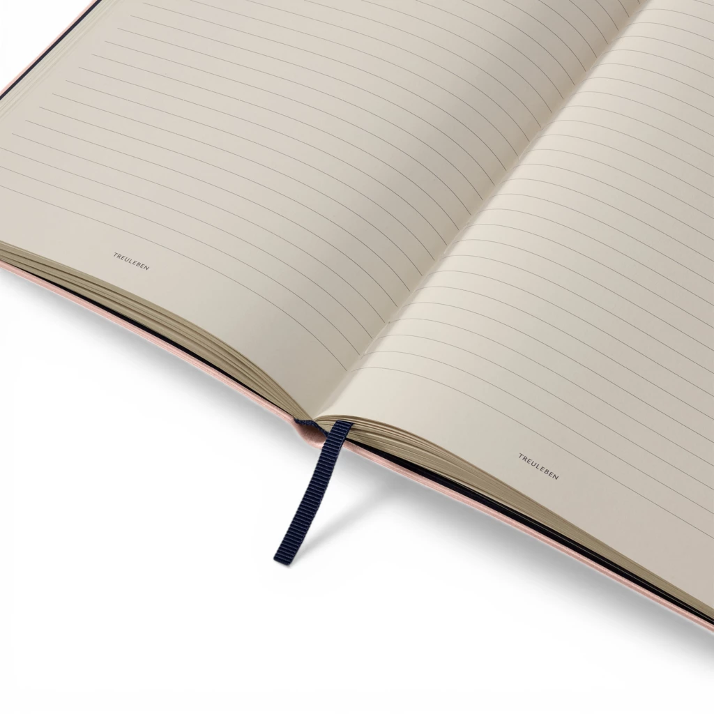 Notebook Journal M ruled Gentle Powder