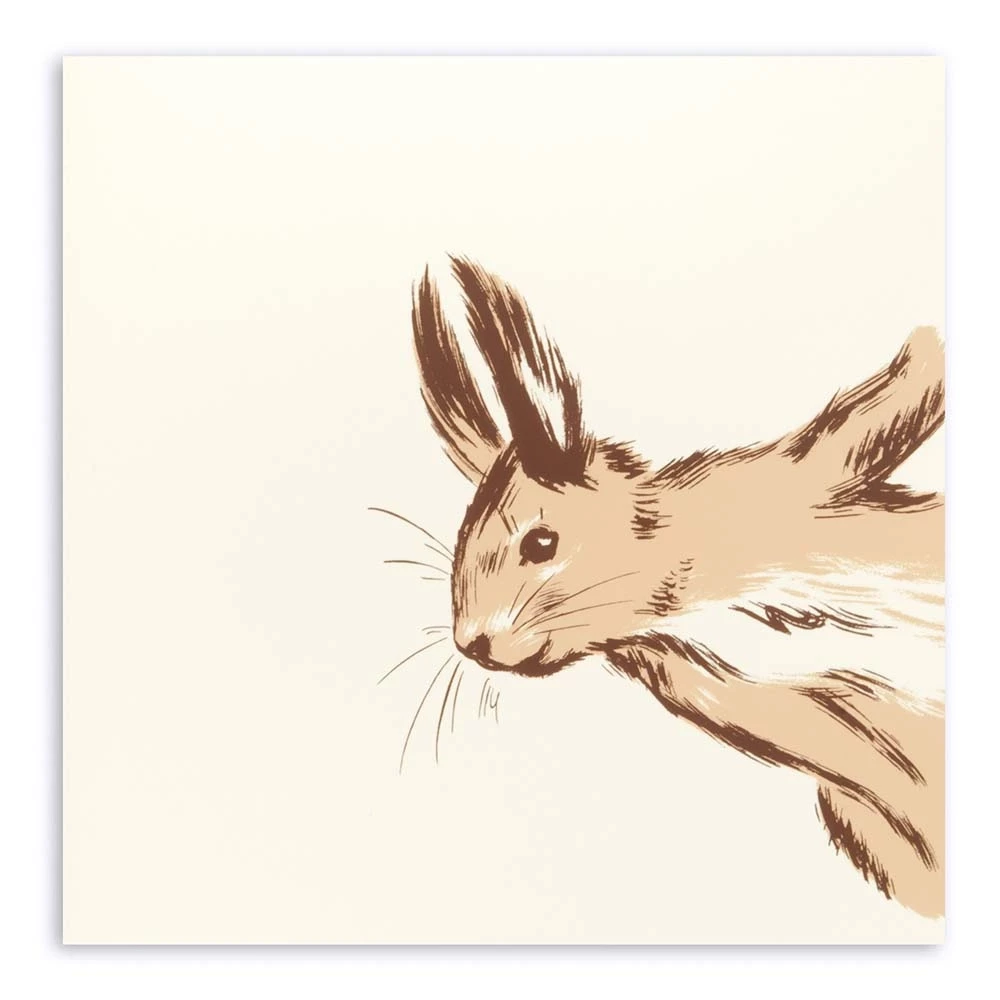 Greeting card squirrel