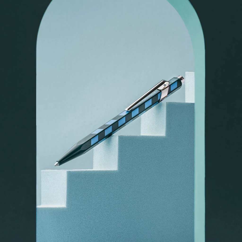 kugelschreiber_-_caran_dache_849_mosaic_12 Ballpoint Pen - green - Caran d'Ache 849 Mosaic