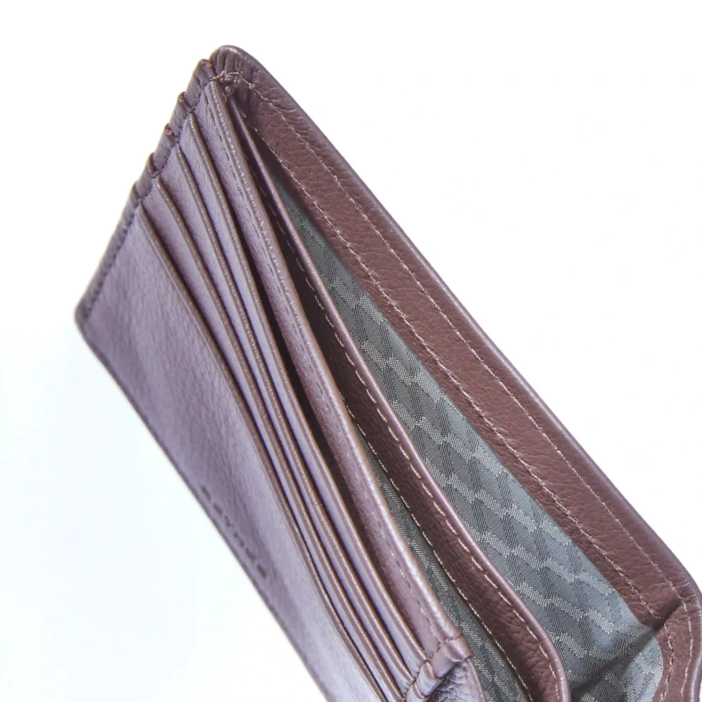 Card Wallet, Kollektion 1977,  leather, brown