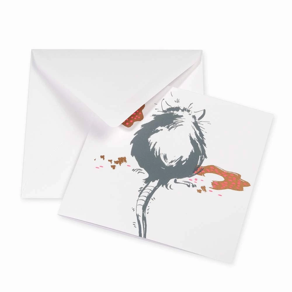 Christmas card nibble nibble gnaw