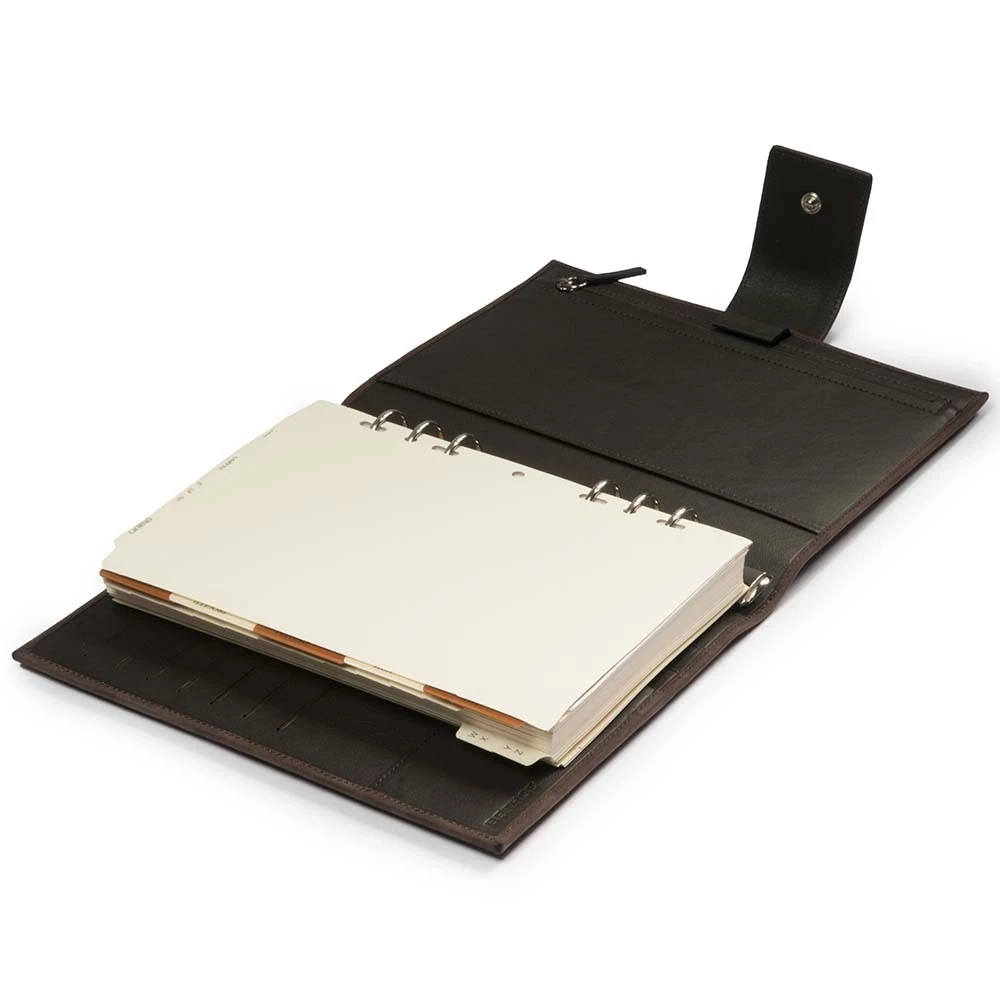 Daily Planner, leather wash, brown