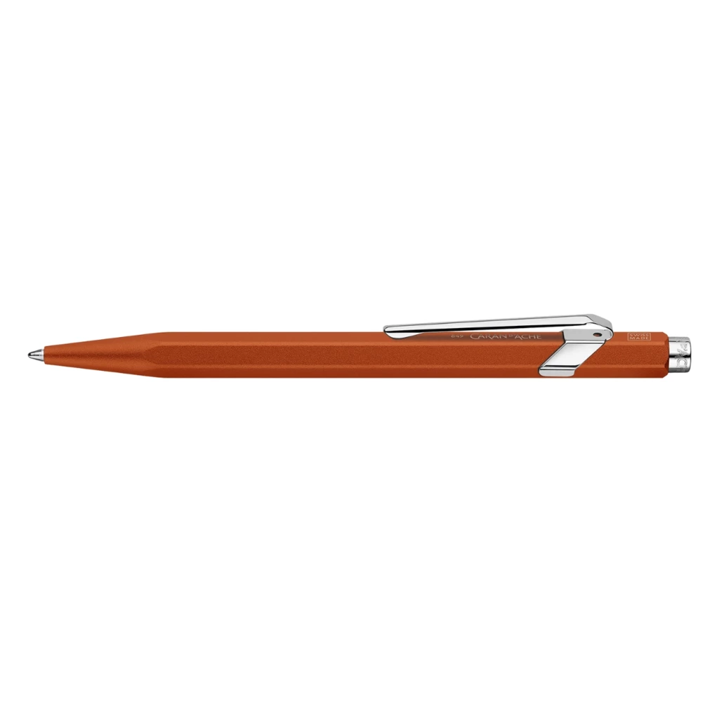 Caran d'Ache 849 Colormat-X Ballpoint Pen, orange