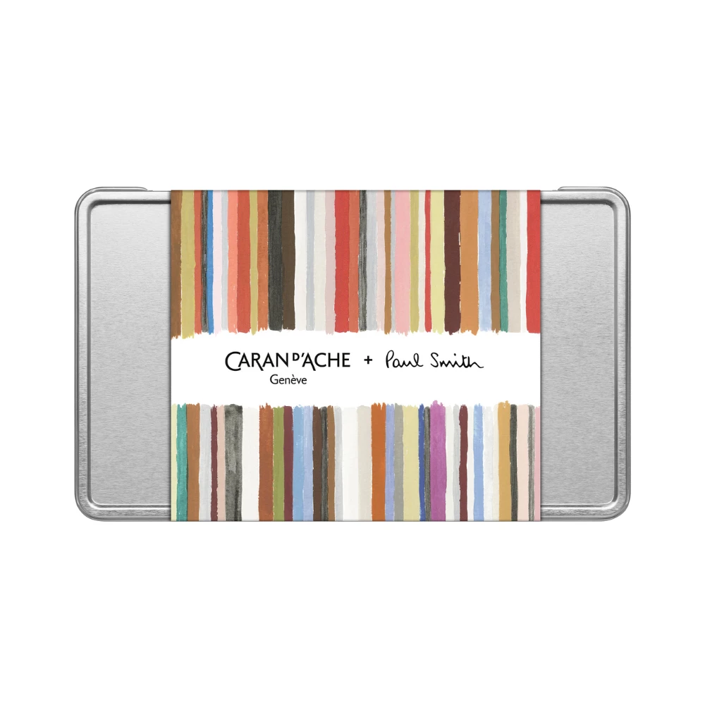 Caran d'Ache - Kugelschreiber + Lederetui - Paul Smith - Ecridor