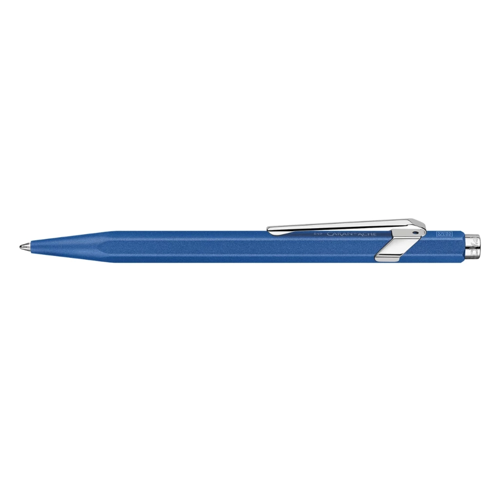 Caran d'Ache 849 Colormat-X Ballpoint Pen, blue