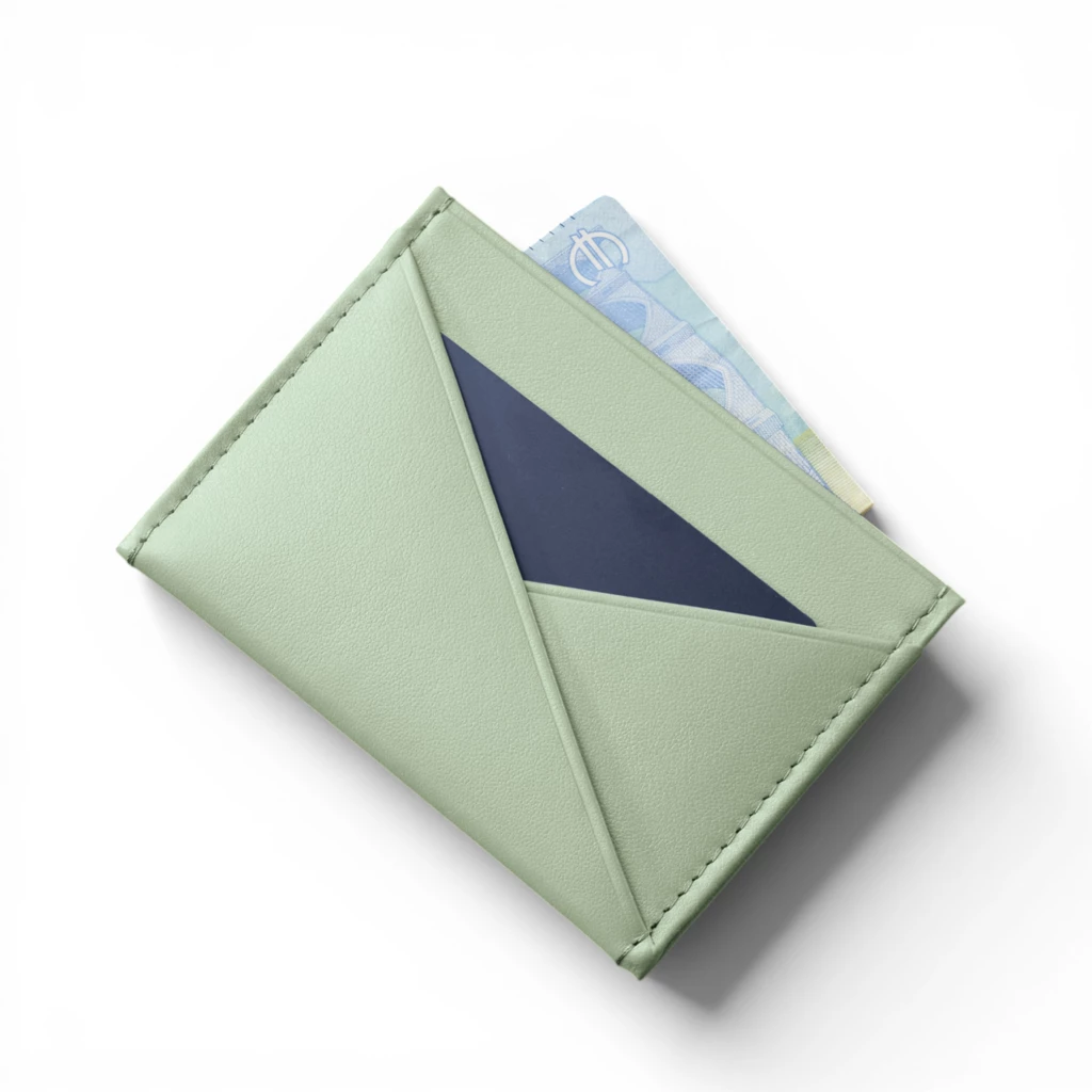 Credit Card Caddy Cool Mint