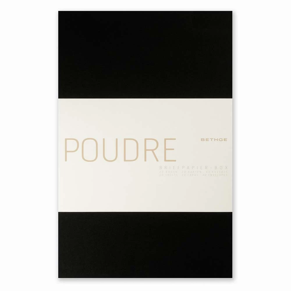 Letter paper set A4, Poudre