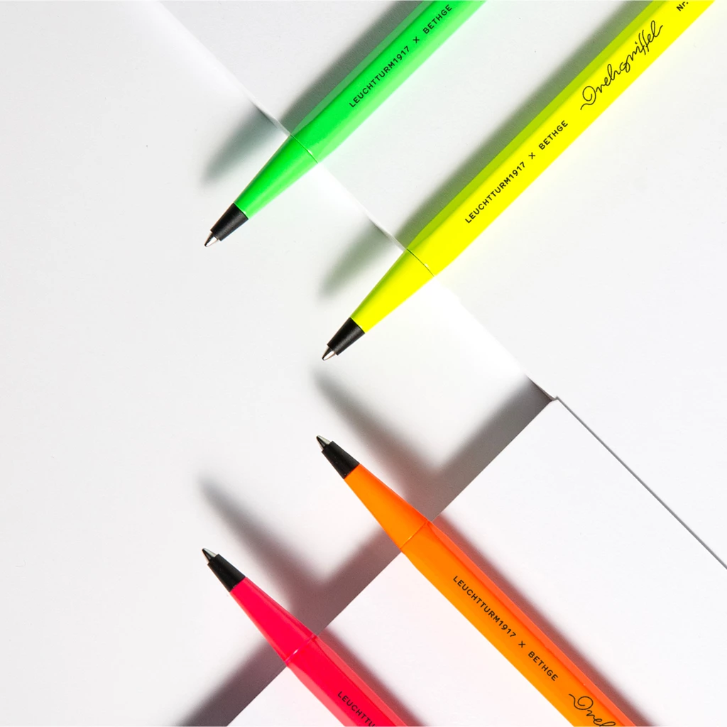 Drehgriffel Ballpoint Pen – Luminous Edition, Pink