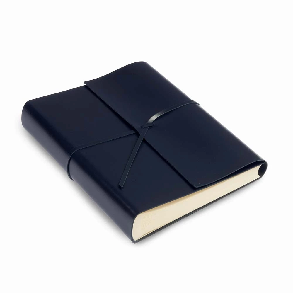 Photo Album, 50 pages, leather cover, 23x30 cm, cream