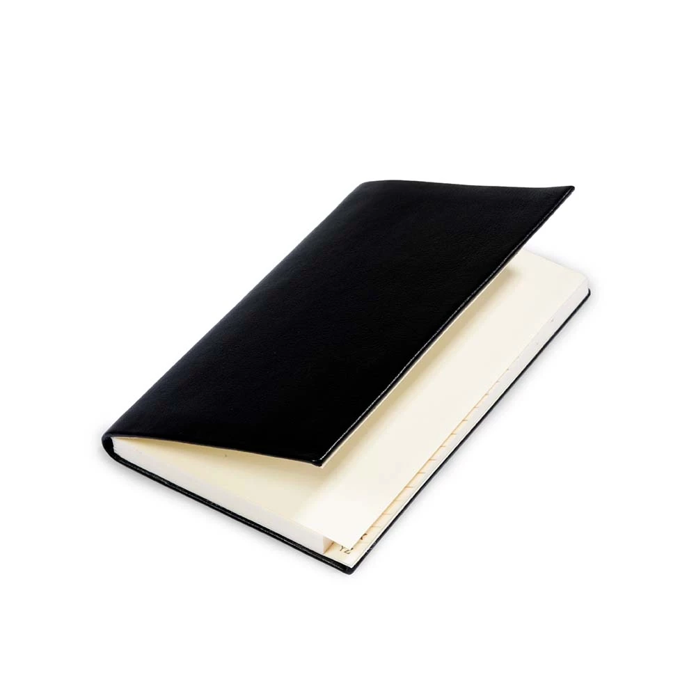 Address Book, nappa leather, black