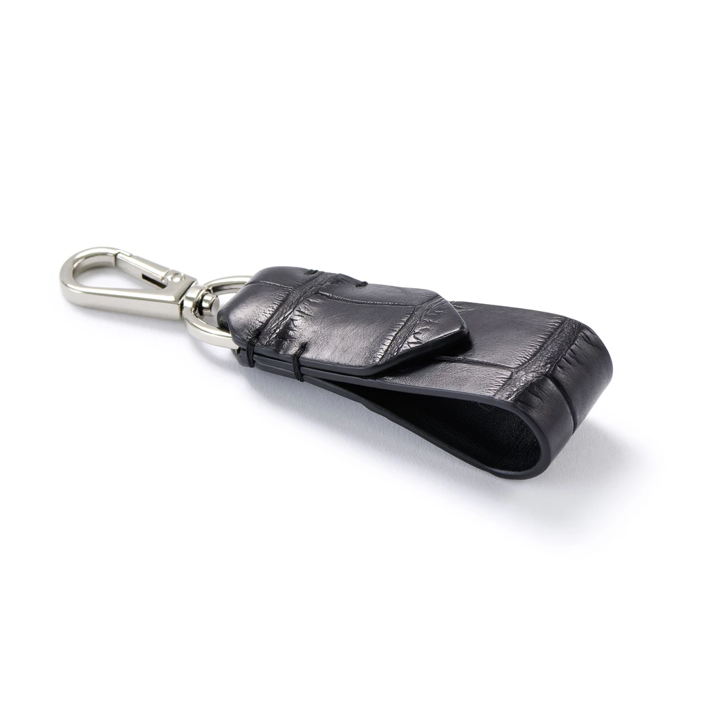 Alligator Leather Keychain