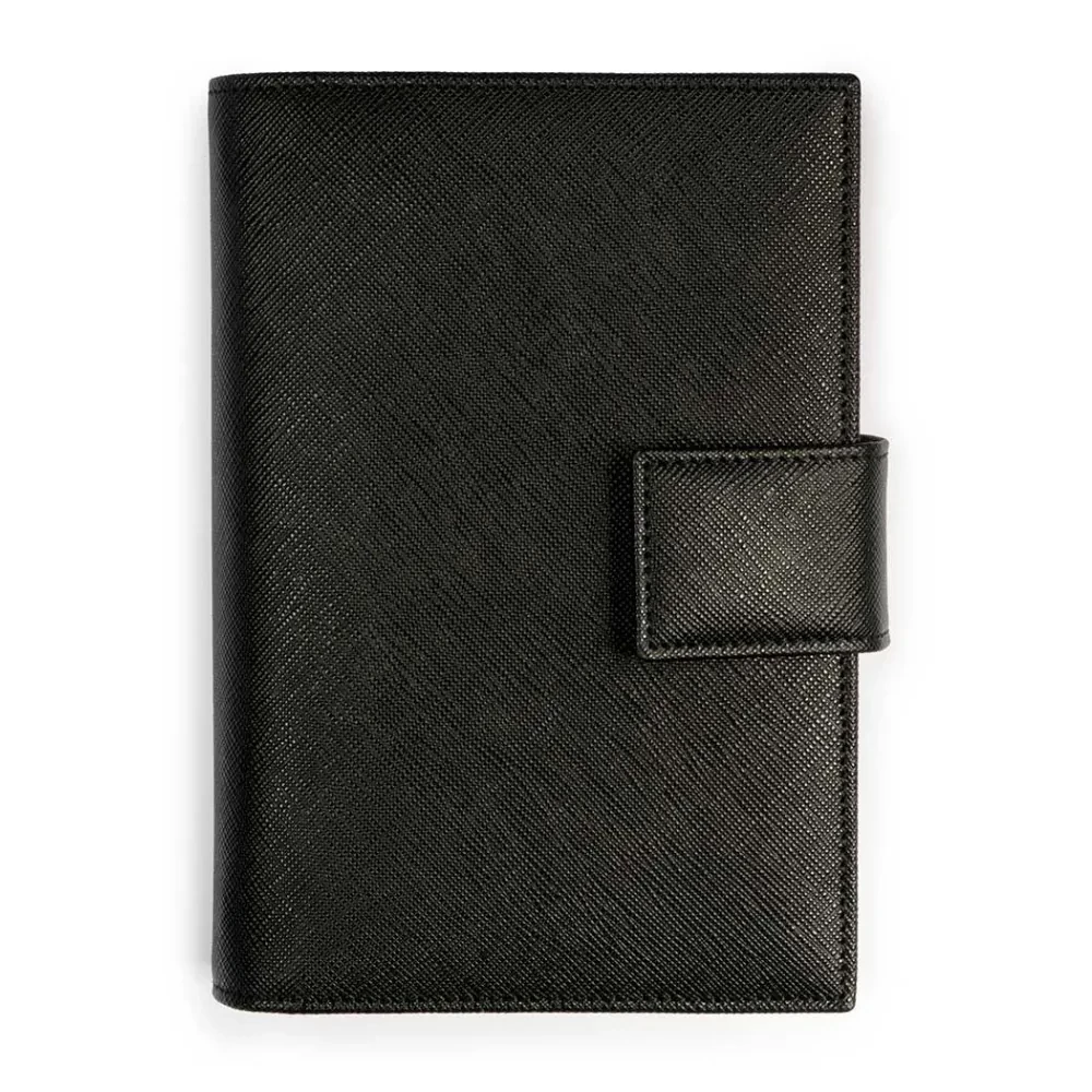Personal Organiser, Saffiano leather, black