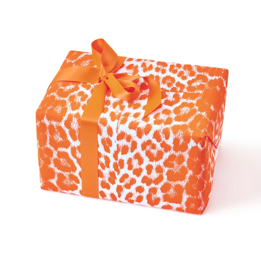 Wrapping paper Leo neon coral 50 x 70 cm, 3 sheets